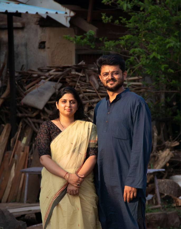 Aparnnaa and Aatish Chavaan
