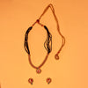 Traditional Chandramukhi Mangalsutra with Intricate Detailing