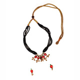 Chandramukhi Red Mani Pendant Mangalsutra