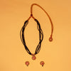 Handcrafted Chandramukhi Mangalsutra with Ethnic Charm