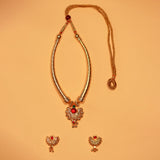 Chandrakor Pipe Thushi Necklace