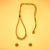 Handcrafted Kolhapuri Special Saaj Thushi Necklace for Ethnic Wear with earing