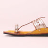 Mini Maharaja Kolhapuri chappal for kids handmade leather