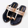 Chote Miya Kolhapuri handmade kids leather sandal