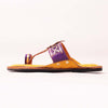 TukTuk Toes Kolhapuri kids artisan-made leather sandal