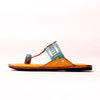 Baal Tarang Kolhapuri kids handmade leather chappal