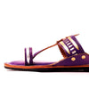 Dhum Dhadaka Kolhapuri kids artisan-made leather sandal