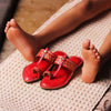 Nanhi Leher Kolhapuri handmade leather sandal for kids
