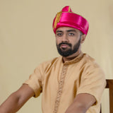 Classic Puneri pink Pagdi