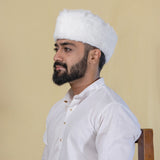 Maharashtrian White Fur Topi