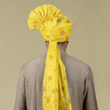 Readymade Printed Dark Yellow Pheta