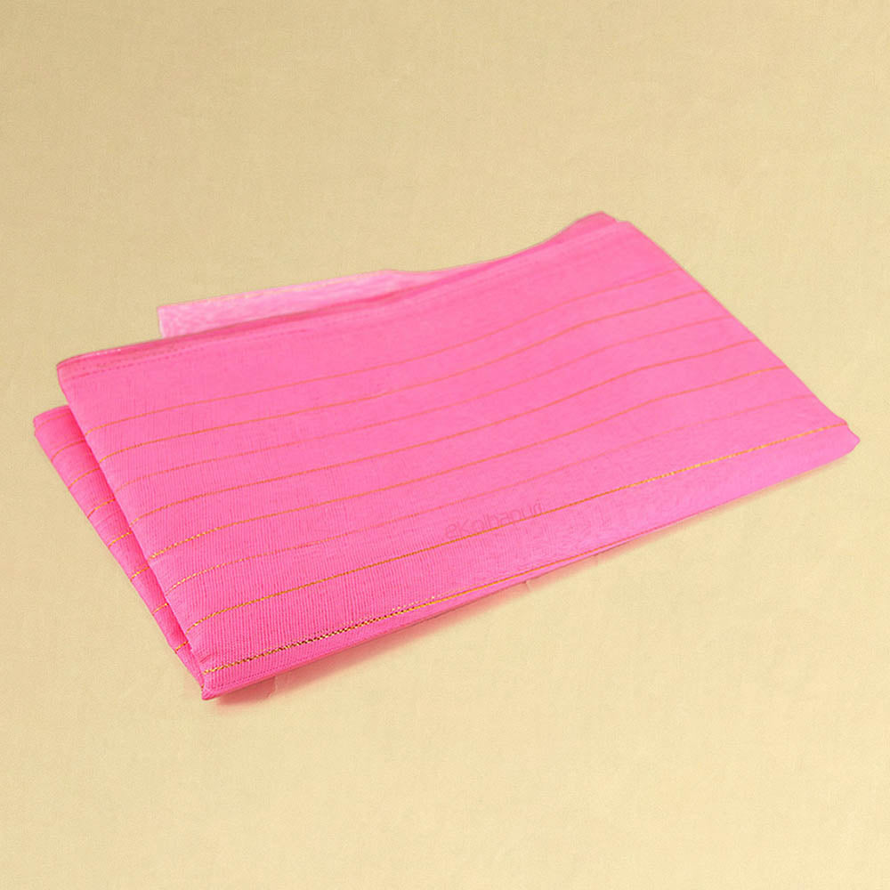 Light Pink Satin Pheta Fabric - Elegant Pastel Turban Fabric