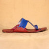 Red & Blue Regalia – Festive Kolhapuri with Royal Touch