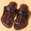 Dodge Heritage – Classic Brown Kolhapuri Chappal for Men