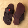 Chestnut Charm – Rustic Leather Kolhapuri for Modern Men