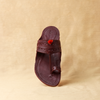 Deep Bordo Elegance – Premium Leather Kolhapuri for Men