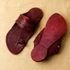 Deep Bordo Elegance – Premium Leather Kolhapuri for Men