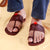 Deep Bordo Elegance – Premium Leather Kolhapuri for Men