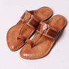 Men’s Kapshi Kolhapuri chappal handmade with natural leather