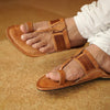 Men’s Kapshi Kolhapuri chappal handmade with natural leather