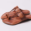 Traditional Kurundwadi Kolhapuri chappal for men handmade leather
