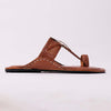 Traditional Kurundwadi Kolhapuri chappal for men handmade leather