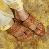 Dharma Paan Kapshi Kolhapuri sandal handcrafted for men