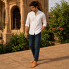 Chestnut Charm – Rustic Leather Kolhapuri for Modern Men