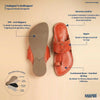 Red Glory Traditional – Men’s Spectrum Classic Kolhapuri Chappal