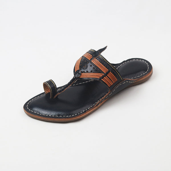 Classic Black Opulence – Men’s Spectrum Classic Leather Footwear