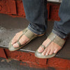 Embossed Veni Kolhapuri men’s handcrafted leather sandal