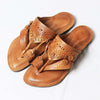 Paramparik Shahu Kolhapuri handmade leather chappal for men