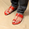 Punch Kurundwadi Kolhapuri handmade leather sandal for men