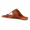 Rajtan Chestnut Classic Kolhapuri Flats