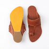 Rajtan Chestnut Classic Kolhapuri Flats