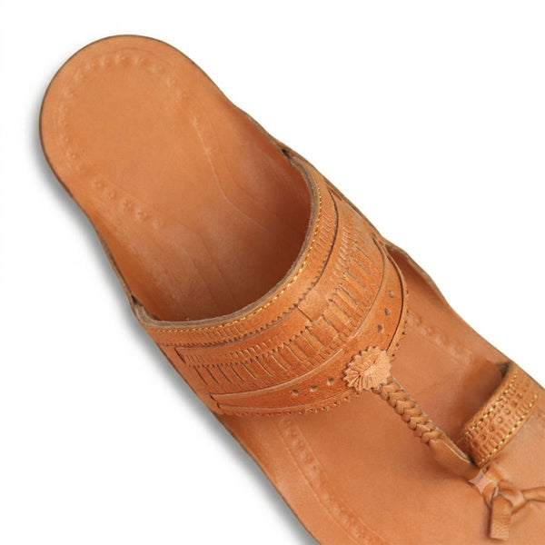 Shilp Natural Classic Kolhapuri Flats