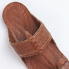 Peshwa Chestnut Handcrafted Kolhapuri Flats