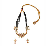 Designer Belpan Manchali Black Beads Mangalsutra