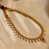 Combo of Javmani Mala With Tanmani Pendant and Kolhapuri Moti Thushi