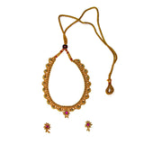 Full Jhaler Thushi Necklace With Earing