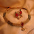 Golden Black Beads Thushi Necklace