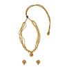 Maharashtrian Saj Ghat Pendant Necklace with Earrings for Weddings