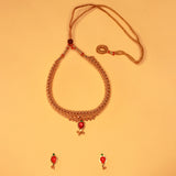 Authentic Kolhapuri Thushi Necklace for Festive Looks