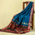 Unstitched Peacock Green Nauwari Saree – Regal Unstitched Fabric