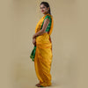 Unstitched Yellow Nauwari Saree