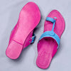 Floral Punch Classic – Women’s Colorburst Kolhapuri Chappal