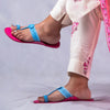 Floral Punch Classic – Women’s Colorburst Kolhapuri Chappal