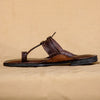 Earthy Brown Bliss – Women’s Spectrum Classic Kolhapuri Chappal