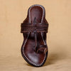 Earthy Brown Bliss – Women’s Spectrum Classic Kolhapuri Chappal