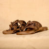 Timeless Beauty – Women’s Heritage Brown Kolhapuri Chappal